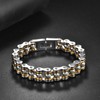 LAFATINA Masculine Bicycle Bike Chain Bracelets for Men Fathers Day