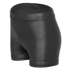 iLover Girls' Sparkle Dance and Tumbling Athletic Gymnastics Shorts Kids Yoga Shorts Ballet Shorts 8-9 Years