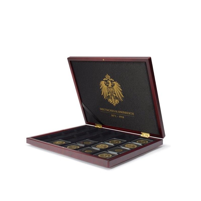 Leuchtturm Volterra 365366 Coin Box for 20 Quadrum Capsules German