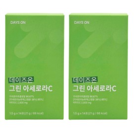 Days On Green Acerola C 14 packs x 2 boxes / 데이즈온 그린 아세로라 c 14포 x 2박스