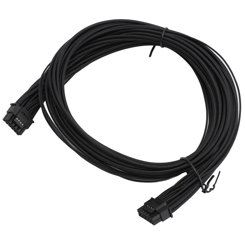 PCIE 5.0 GPU Power Supply Cable Fire Resistant 12+4Pin to