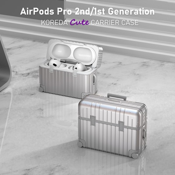 KOREDA KOREDA Compatible with AirPods Pro 2nd/1st Generation Case Cover,