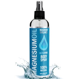 Magnesium Oil Spray - 100% Natural Magnesium Spray – Made with Dead Sea Salt, Stronger Than Magnesium Lotion and Magnesium Cream