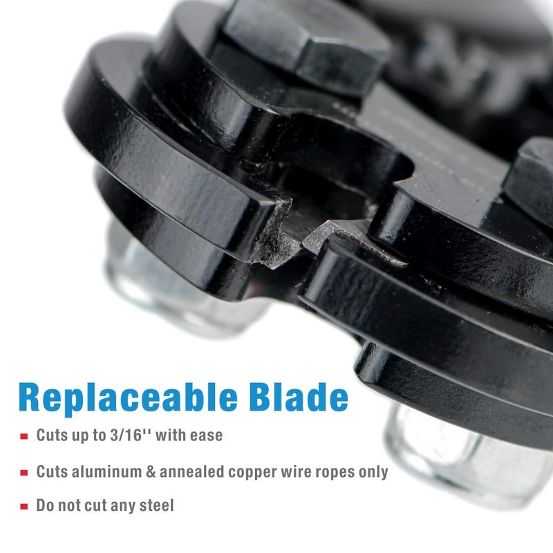 iCrimp Stainless Steel Cable Cutter, Up to 6.0mm2 for Aircraft