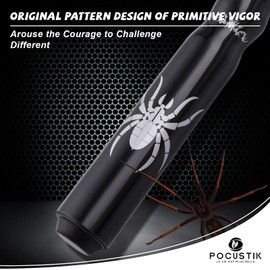 POCUSTIK Pool Cues Set of 2, 58" 2-Piece Pool Sticks for Adults, Ergonomic Canadian Maple Billiard Table Sticks, House Bar Billiards Cue for Men Women - Black & Purple