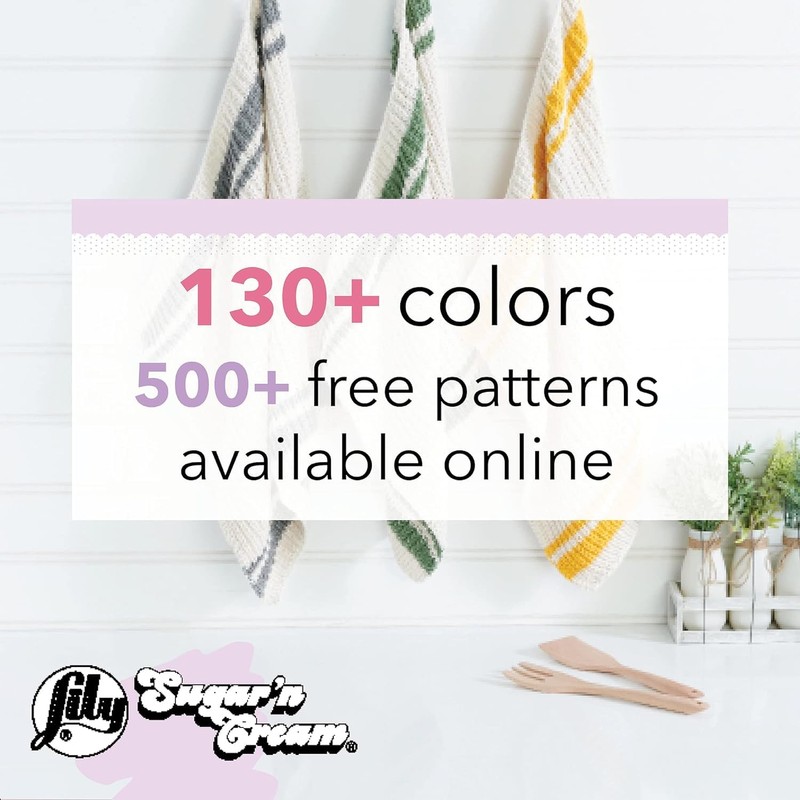 Lily Sugar 'N Cream The Original Solid Yarn, 2.5oz, Medium