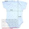 BabyPrem Premature Baby 2 Bodysuits Unisex Clothes 3.5-5.5lb WHITE MOON