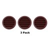 2" Round Plastic Louver Soffit Air Vent Reptile Screen Grille
