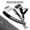 Sapiens Razor with Interchangeable Blades - Professional Razor with 10