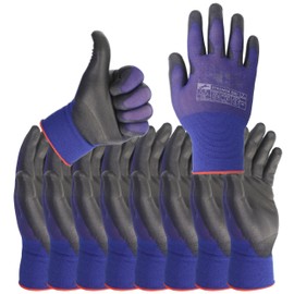 Minadax ESD Electrostatic Gloves 5 Pairs Size L/9 for Repair, Assembly and Cleaning in Electronics, Cars and Motorcycles