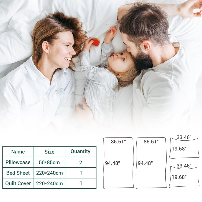 Nanaborn Disposable Bed Sheets and Pillowcases for Travel Hotel Portable