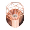 Swing Arm Wall Lamp, Rose Gold Iron ABS 350 Degree