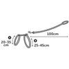 Cat Harness and Lead Arwen Pattern Mouse 20-35 cm 10