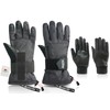 devembr Advanced Ski Gloves with Wrist Protection and Removable Liner,