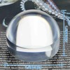 YOCTOSUN 2.5 Inch Dome Magnifier 5X Acrylic Paperweight Reading Magnifying