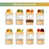TeaDreamTea Herbal Tea Gift Set 16 Loose Leaf Blends Wellness