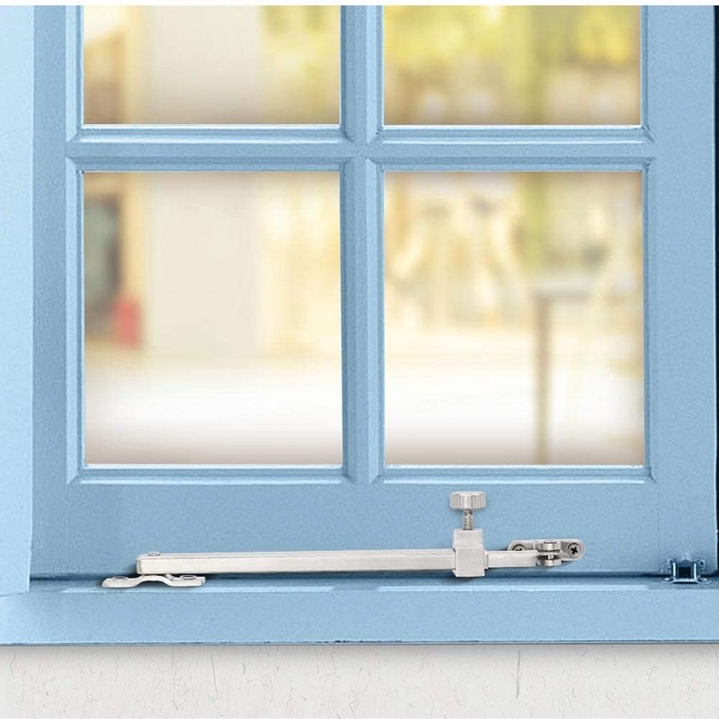 TERF® 250mm Heavy Duty Polished Brass Adjustable Sliding Screw Down