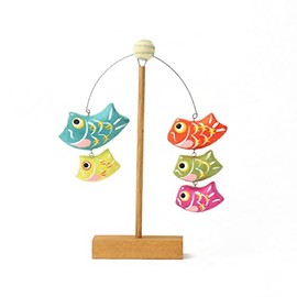 Parent-child Koinoboriya, Jirobee, May Doll, Festival Festival, Koinobori Carp Streamer, Figurine, Compact
