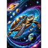 SENQAO Turtle Diamond Painting Kits for Adults, 5D Universe Full