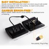 Gempro Sequential Amber LED Corner Side Marker Turn Signal Lights