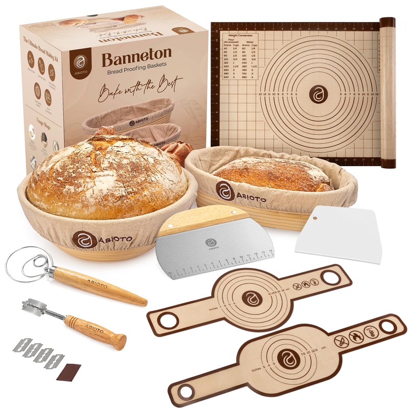 Sourdough Kit with Professional Bread Making Tools - A Complete