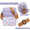 H HIKKER-LINK Lindo bolso cruzado y bolso casual de lona