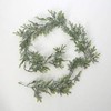 Factory Direct Craft Glitter Frosted Artificial Pine Garland
