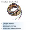 sourcing map 26 Gauge PVC Hookup Wire 3.0m/10ft 26AWG Flexible