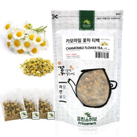 [Medicinal Herb Tea] 100% Natural Organic Chamomile Flower Tea 카모마일 꽃차 티백 30g / 15 teabags