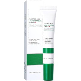 Crema Facial con Ácido Salicílico para Imperfecciones, Cuidado Localizado para Granos, Puntos Negros y Poros, Textura Ligera para Piel Grasa y Mixta, 20 g (1pc)