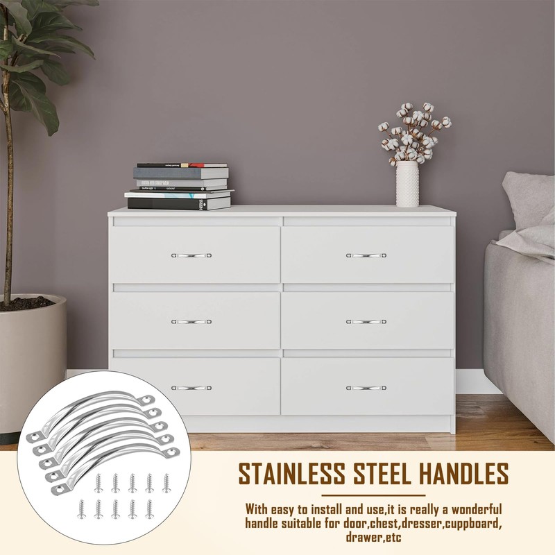 Joyan 15 Pcs Cupboard Handles, Stainless Steel Drawer Handle, Cabinet
