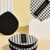 Cushion Puff for Daily Natural Makeup - Elastic Sponge for Smooth Application SIS-896 Cushion Puff (Black Truffle)/Black 10ea