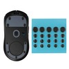 kwmobile 20x Mouse Feet Stickers for Universal Gaming Mouse Glider