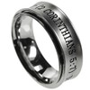 K20 2 Corinthians 5:7 Spinner Ring Jesus Walk by Faith