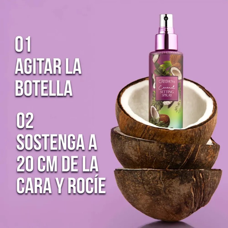 Fijador De Maquillaje Beauty Creations® Coco