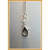 Silver Plated Necklace Mr Love Heart Gem Charm Yin Yang