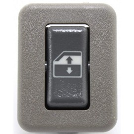 Para Chevy C1500 / C2500 Suburban Window Switch 1995 96 97 98 1999 lado del conductor o del pasajero | pieza única | trasero | gris