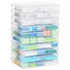 OMNISAFE 5x7 Photo Storage Cases, Plastic Craft Storage Container, Acid-Free