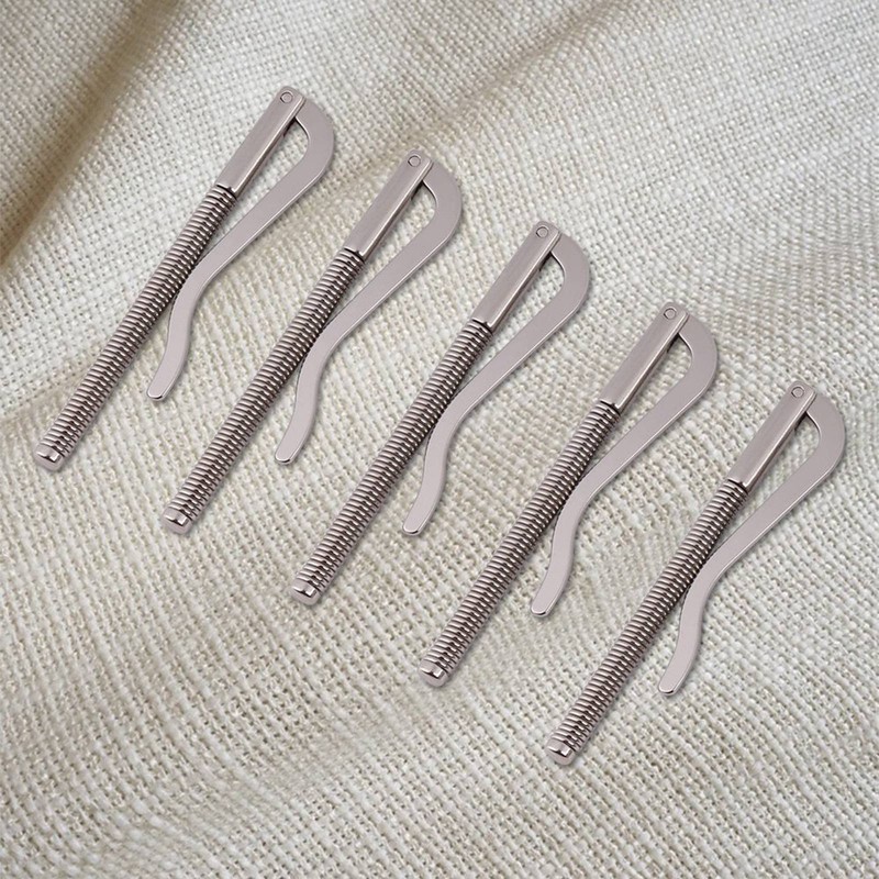 TEUOPIOE Metal Money Clips Replacement Bar 80mm Insert for Bifold