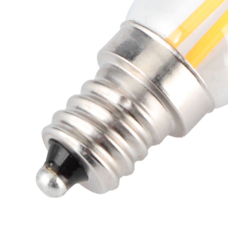 10Pcs E12 Long Filament Small LED Light Bulbs Dimmable Lamp
