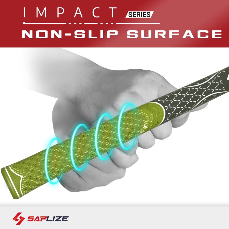 SAPLIZE 13 Golf Grips Medium Multi Compound Hybrid Golf Club