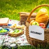 12 Pieces Basket Labels Clip on Set, Include 10 Pieces