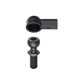 Angle joint right-hand thread WGRM-05 LC MS / d1 = 8 mm / d2 = M5 / diameter d4 = 12.8 mm