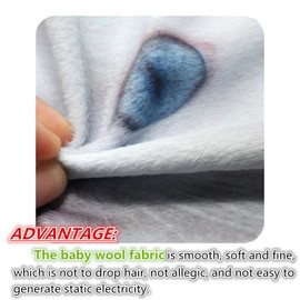 Sharefashion Christmas Snowman Custom Zippered (Two sides) Pillowcase Pillow Cover (Pug Dog(18*18inc))