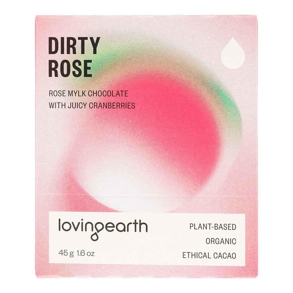 Loving Earth Dirty Rose Chocolate - 45gm