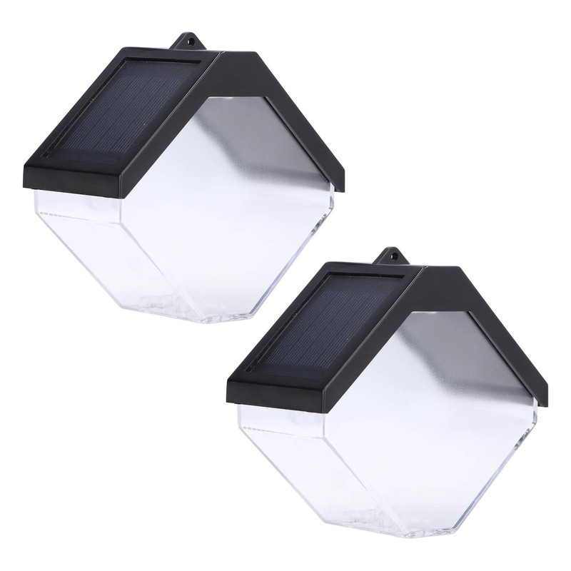 Solar Wall Lights Dual Light Modes IP55 Waterproof Long Life