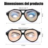 12 Gafas De Fiesta Pintadas Para Bromas Y Disfraces