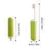 ARFUKA Foldable Travel Toothbrushes Medium Soft Bristles with Case Reusable