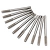 10pcs Thread Tap Set Straight Flute HighSpeed Steel Machine Tap