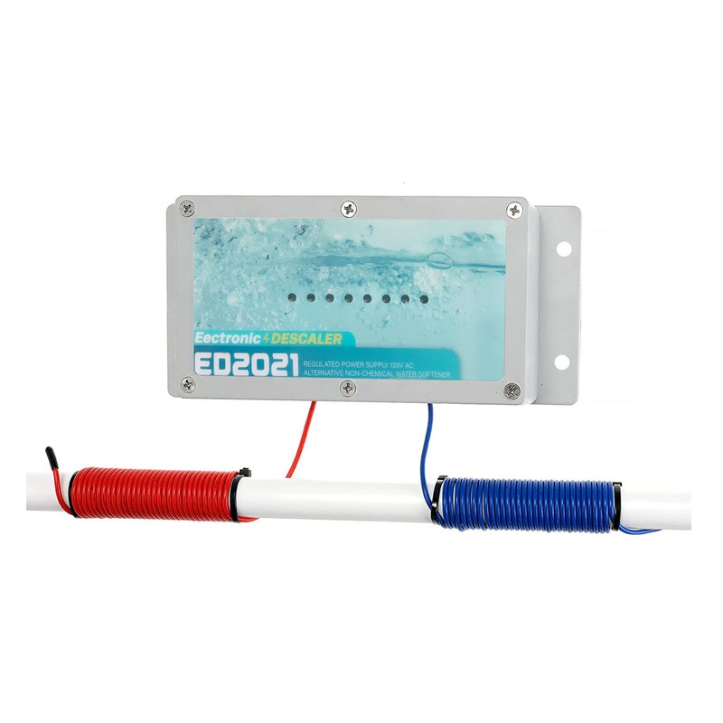 nanne869 2021E ED2021 Electronic Water Descaler, Alternative Water Softener, Salt